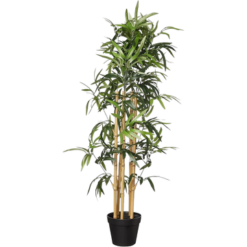 Nutzpflanzen Künstliche Bambuspflanze 100 cm für Wohnzimmer